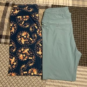 LulaRoe Soft Leggings (2 pair)
